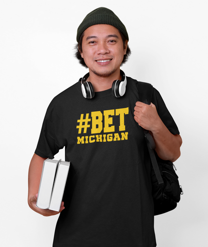 Bet Michigan T-shirt | Bet Blue Tee